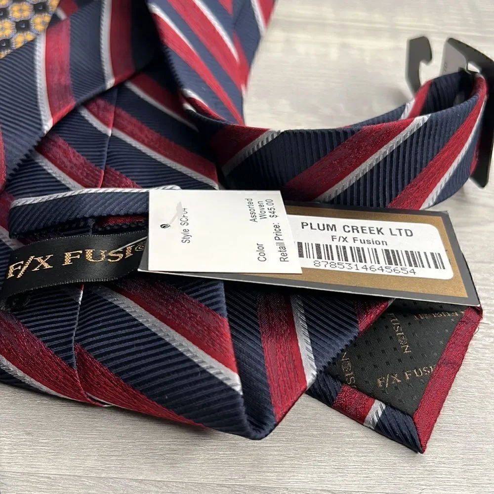 Bundle of 3 Men’s Silk ties Brand New!